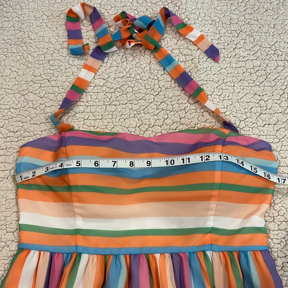 🌈Purposefully Piquant Rainbow Dress🍭 - Picture 10 of 17